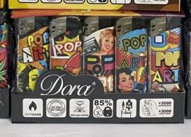 50 Mecheros Electronicos Dora POP ART