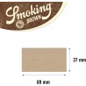 Papel Smoking brown Regular natural 70mm.( papel corto)- 5 libritos.