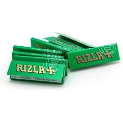 Papel de fumar Rizla Verde . Caja de 100 libritos.