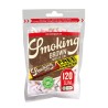 Filtros Smoking Slim brown 6mm. + 1 librito en cada bolsa caja de 10 bolsas.