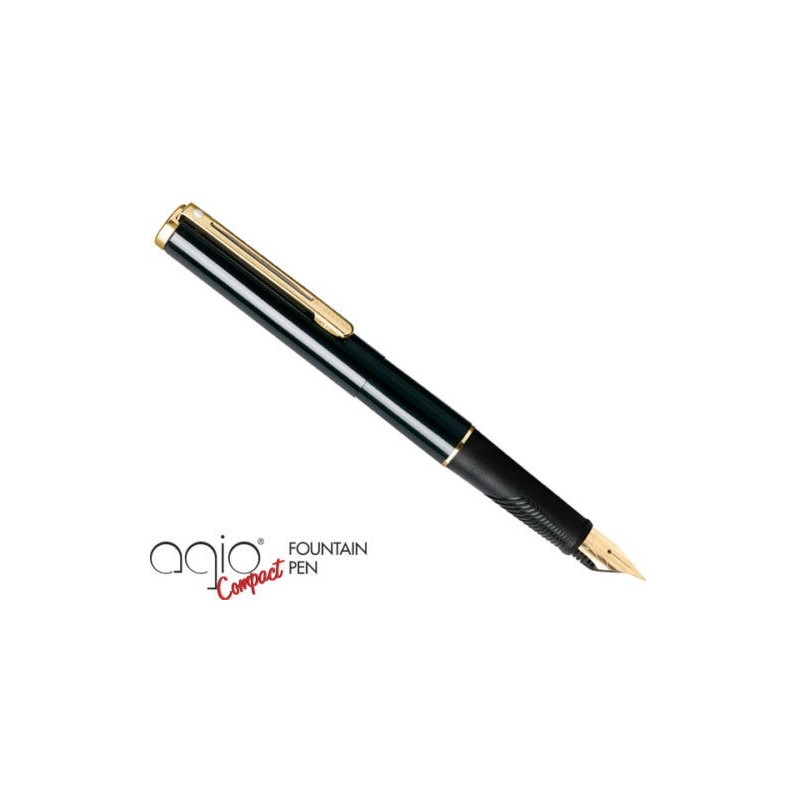 Pluma Sheaffer Agio Compact mini lacado negro GT.