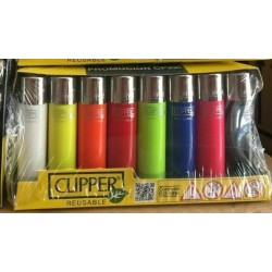 Mecheros Clipper Colores micro.cp22r  caja de 48 encendedores.