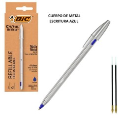 1 Boligrafo Bic metal....