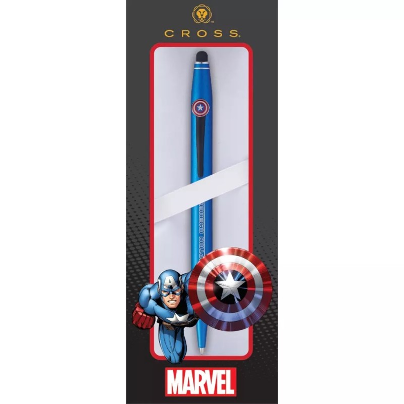 Boligrafo Cross Tech 3  Marvel Capitan America .