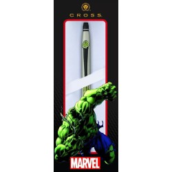 Cross Click Marvel HULK - Roller con tinta de gel, color cromo mate .