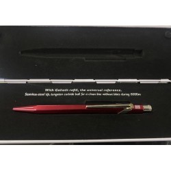 Boligrafo Caran D'ache. 849 pop line rojo metalizado  -ultima unidad en venta.