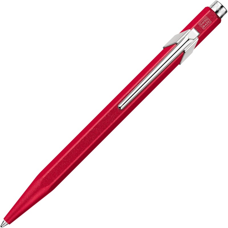 Boligrafo Caran D'ache. 849 pop line rojo metalizado  -ultima unidad en venta.