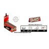 Papel Smoking brown Regular natural 70mm.( papel corto)- 50 libritos.