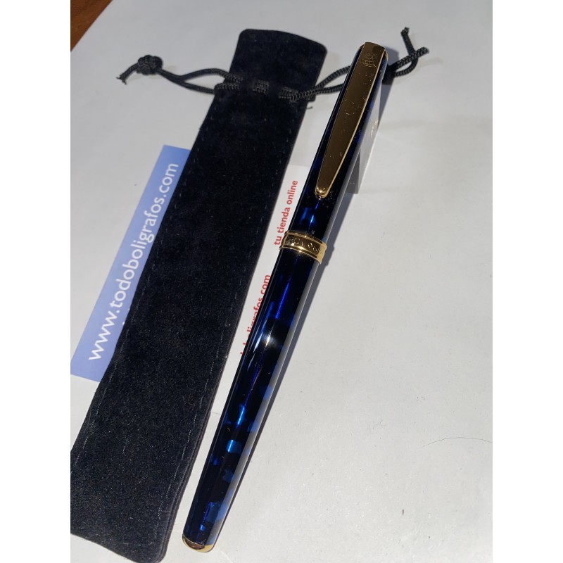 PLUMA ESTILOGRAFICA INOXCROM PARIS SUNSET AZUL
