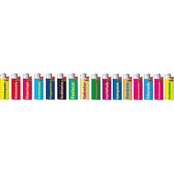 Mecheros Minibic  hastag 50 encendedores. Nuevos.