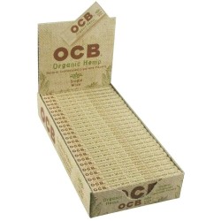 Papel Ocb Organico 1 1/4.  caja de 100 libritos.