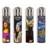 4 Mecheros Clipper Coleccion modern art  -  Nuevos