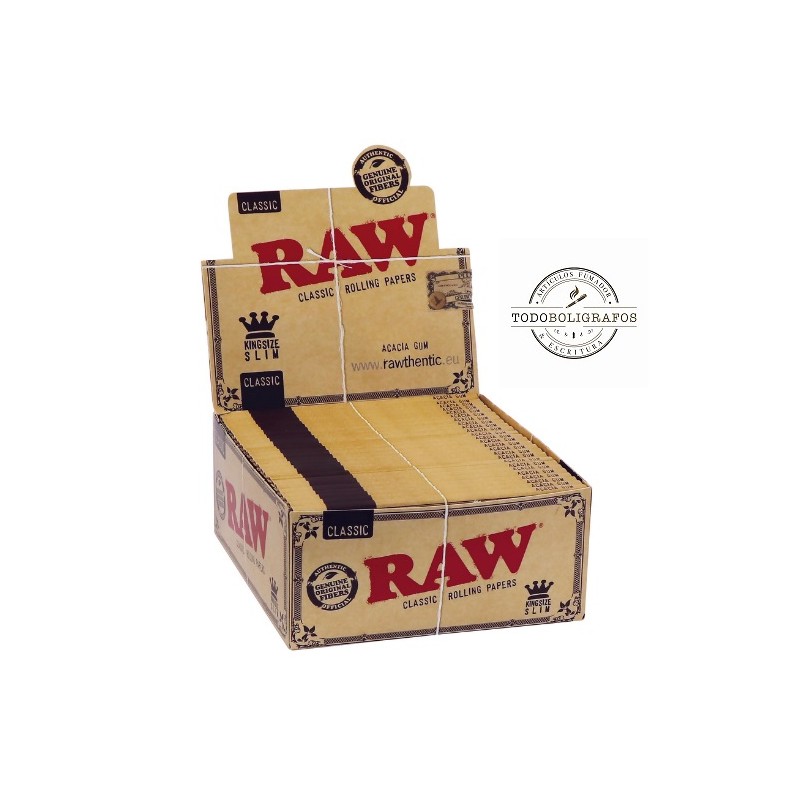 RAW CARTINE K S LUNGHE SLIM - KS CONFEZIONE DA 50 LIBRETTI