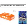 Lote de papel  Ocb Naranja  + 3000 filtros slim filtros finos