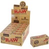 24  Rollos de papel Raw natural