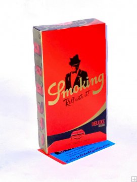 1 Caja con 25 libritos de papel Smoking de Luxe.