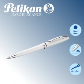 1 Boligrafo Pelikan Jazz Blanco perla. Nuevo.