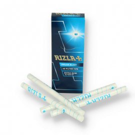 Rizla Polar Blast Extra Slim Crushball Filters (60 x 5.7mm) caja de 24 paquetes de 60 filtros mentol fuerte.