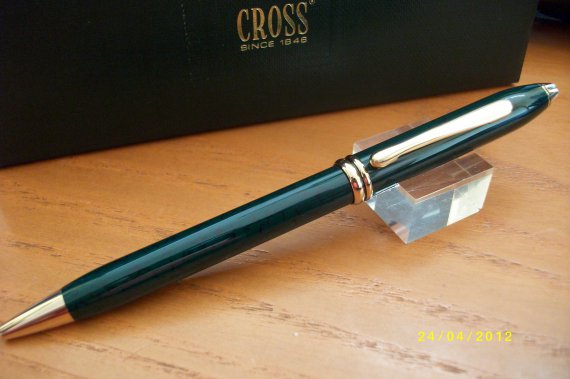 Elegante Boligrafo Cross Townsed Laca Verde. ULTIMA UNIDAD EN VENTA. ENVIO GRATIS.