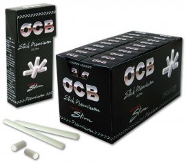 1 caja con 20 cajitas de Filtros Ocb Stick premiun. tips. filtros de 5,7mm. 20 cajitas .