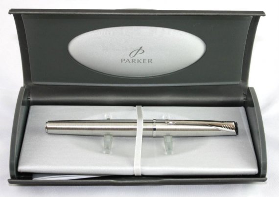 Pluma Parker Latitude Acero Ct.