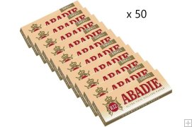 1 Abadie Small. 50 libritos de Papel corto. papel corto y fino. en caja sin logotipos.