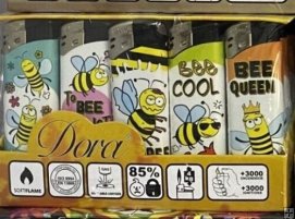 50 Mecheros Electronicos Dora Bee Cool
