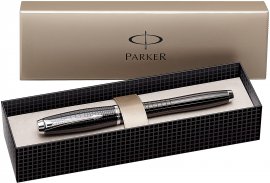 Parker Urban pluma estilografica Premium Negro, punto medio , con caja y garantia Parker.