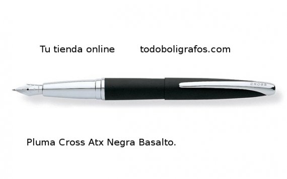 Elegante PlumaCross ATX. Negro Basalto . ultima unidad. ENVIO GRATIS