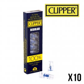 10 paquetes de filtros Clipper Regular. cada paquete con 10 boquillas. ENVIO GRATIS