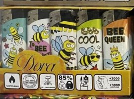 50 Mecheros Electronicos Dora Bee Cool