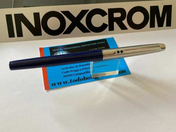 Boligrafo Roller Inoxcrom 55 azul Ct. Nuevo.