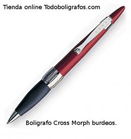 Versatil Boligrafo Cross Morph Burdeos. Pda. se envia en caja metálica