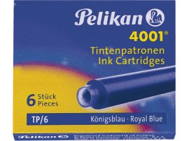 1 Caja de 6 cartuchos de Tinta PELIKAN 4001/ . Tintenpatronen.